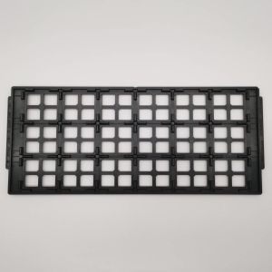 ODM PCB Module ESD Black IC Packaging Trays Heat-Resistant