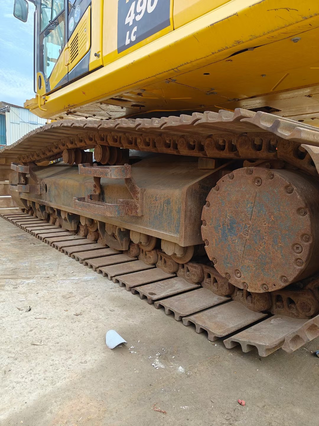 Customs declaration in 2018, Japanese original Used Komatsu excavator PC 490-10