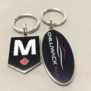 China Zinc alloy keychain keyring custom logo metal shield shape suitable for and souvenir gifts with multiple plating options on sale