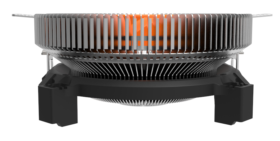 12V CPU Cooler Fans RGB Cooling Fans Q50 RGB LED Lights For PC Computer 26dba