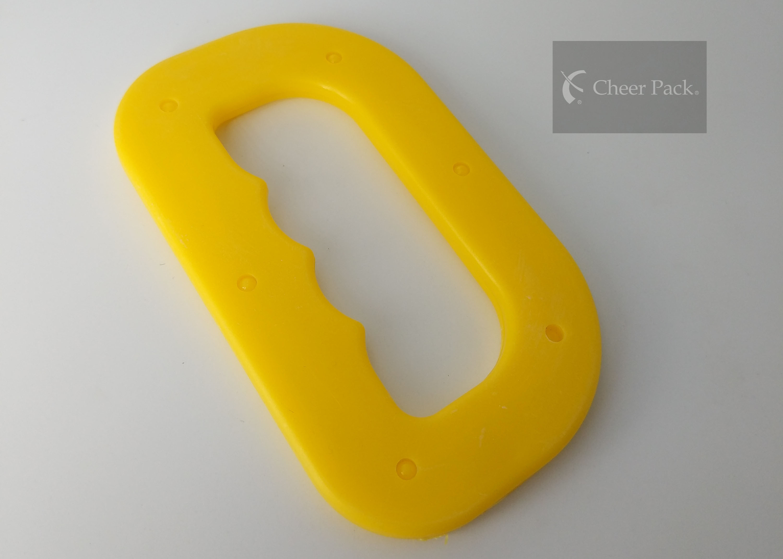 Snap Style PP Plastic Bag Handles For Rice Bag Packing , 106mm Length