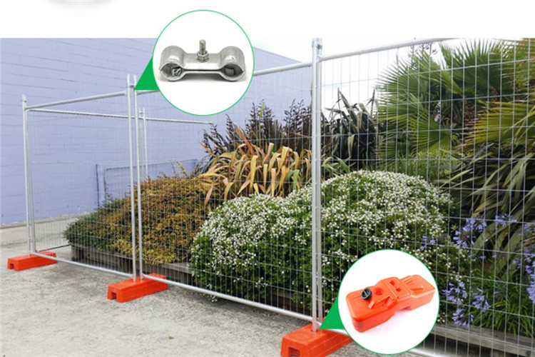Safety Traffic Movable Fence Temporary Fence Powder Coated Site Fence