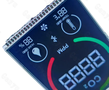 VA LCD 4 Digit 7 Segment Display 2.5 Inch with 24PIN Interface