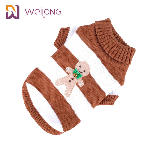 Soft Thickening Warm Puppy Knitted Jumper BSCI Dog Roll Neck Jumper