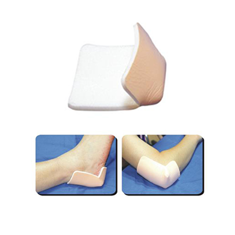 Heel and Elbow Medical PU and Silicon Waterproof Foam Dressing Wound Care Self Adhesive