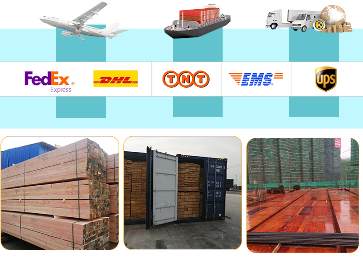 Custom Cut Pine Wood Sawn Timber / Planed Hardwood Timber Environmental Protection