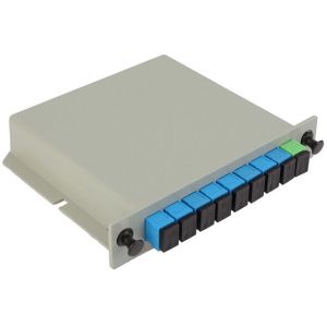 LGX type Planar lightwave circuit (PLC) Splitters (1xN,2xN) LGX Cassette with SC