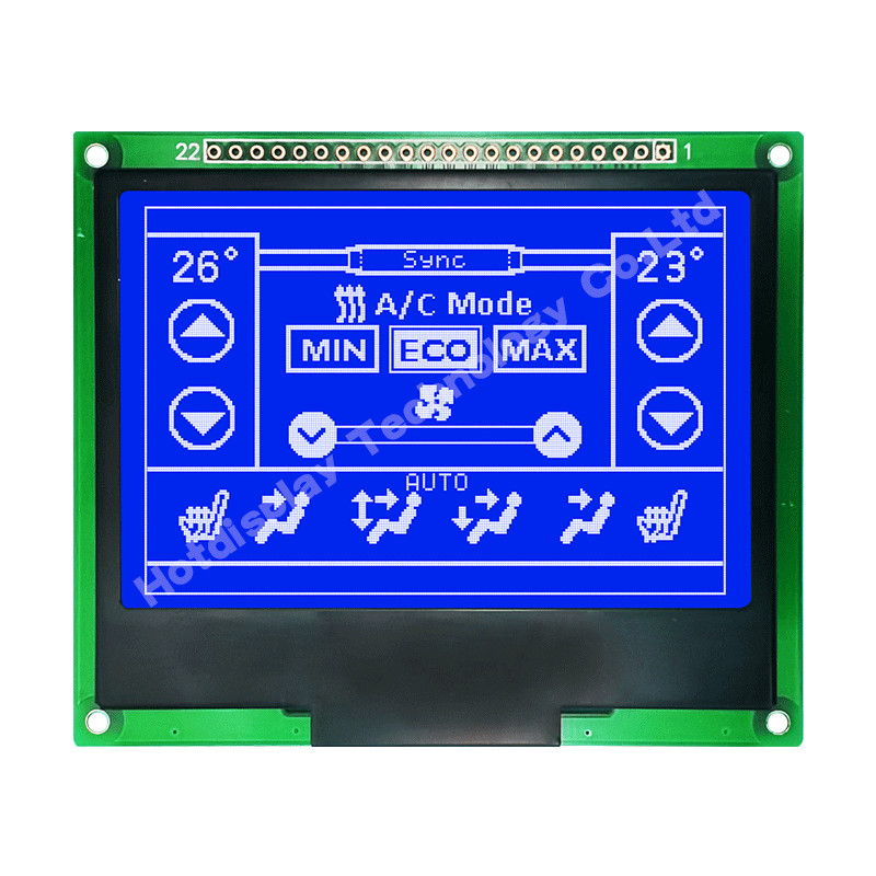 Instrumentation 240X160 FSTN LCD Display Graphic Module With IC ST7529