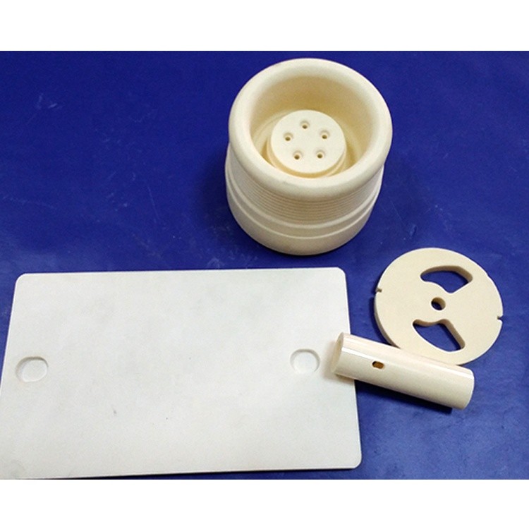 Low Thermal Expansion Custom Shape Alumina Ceramic Pipe
