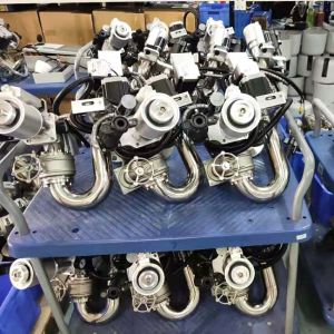 IR Tracking And Guidance Automatic Fire Water Monitor For Firefighting