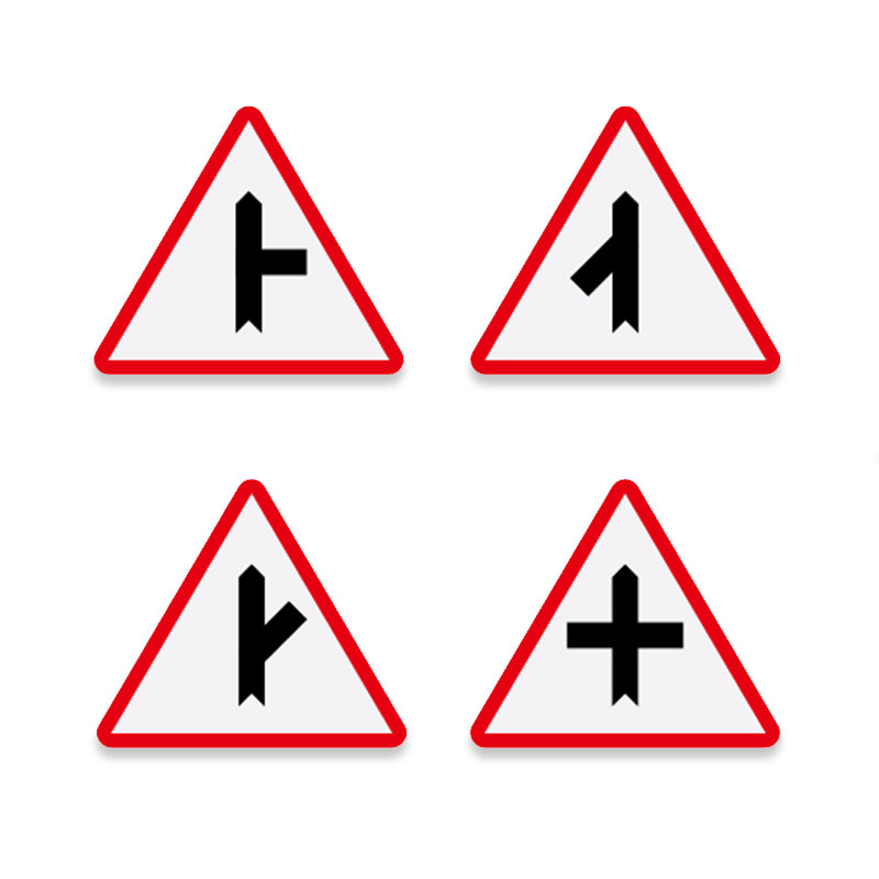 Speed Limit Retro Reflective Signs Stop Traffic Symbol Round shape