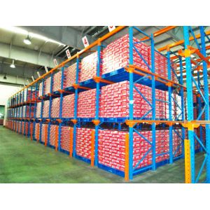 Industrial Heavy Loading Drive In Pallet Rack Cold Rolled Racking