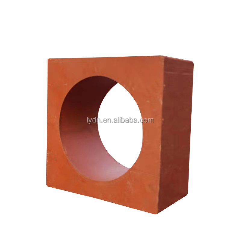 800 Centigrade Heat Insulation Red Terracotta Breeze View Clay Building Block For Modern Decorative Exterior Wall View
