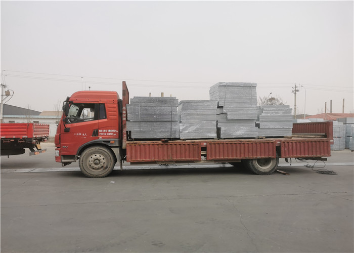 Electro Galvanized Swage Locked Grating Q235 Grate Metal Sheet
