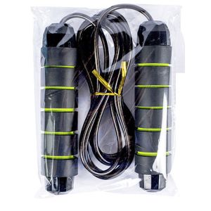 0.5lb Memory Foam Weighted Handle Jump Rope For Beginners Workout 8 Ft