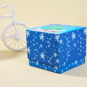 Cardboard Rigid Presentation Boxes Rectangular Magnetic / Ribbon Closure