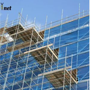 2mx50m 3mx50m Fire Retardant Netting Customized Scaffold Debris Netting Green