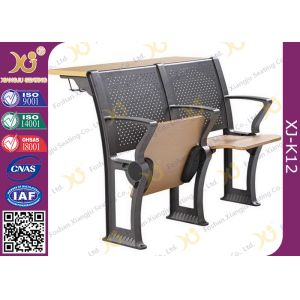 Folded Classroom Tables And Chairs Table Top MDF Covered With Laminate