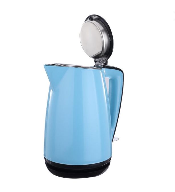 Boil Dry Protection Double Wall Electric Kettle ABS Plastic Water Boiler Kettle