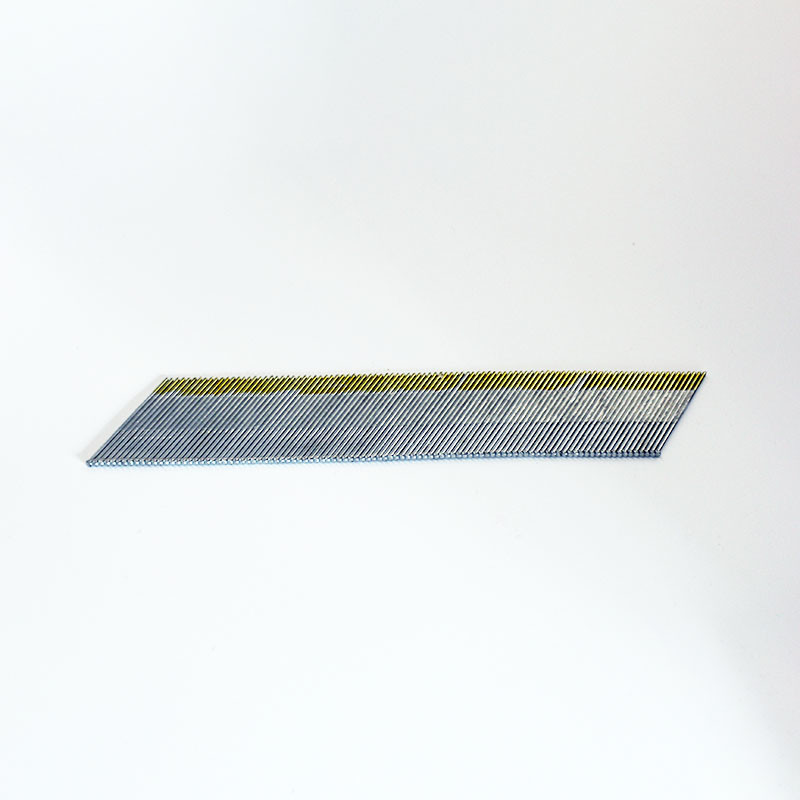 34 Degree 15 Gauge Angled Finish Nails Galvanized Brad Nails 32mm 1-1/4 inch