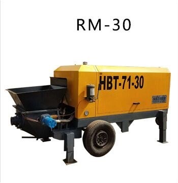 55KW XDEM Concrete Delivery Pump 25Mpa 50 Cubic Meters 350M