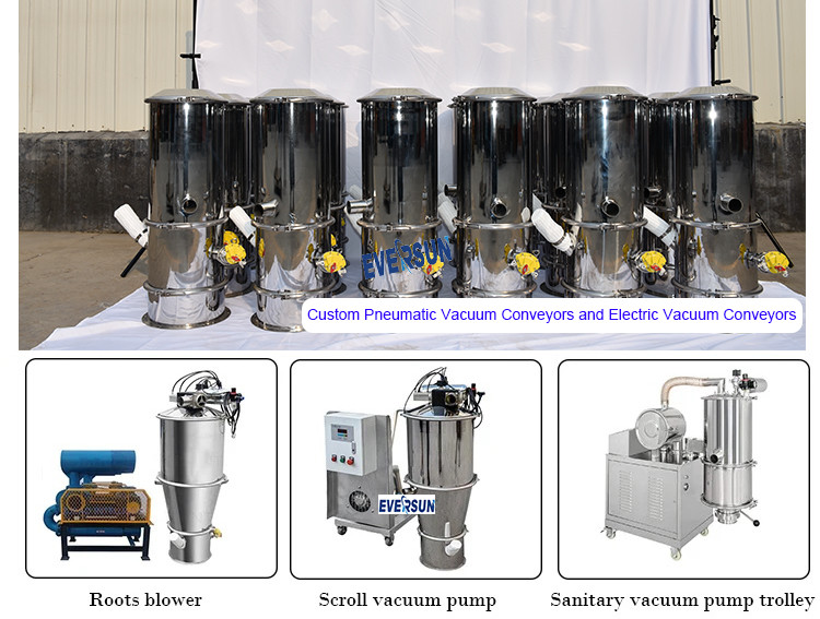 High Efficiency Powerful Air Vacuum Conveyor Systems For Various Applications 110V - 480V