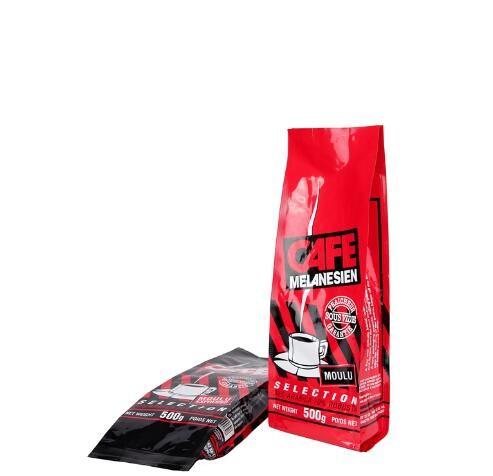 Customize Printing Food Grade Moisture Proof Coffee Plastic Packing Bag With