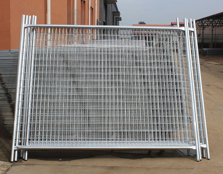 Rust Proof Temp Fence Panels Self Standing Fence Panels For Construction / Building Sites