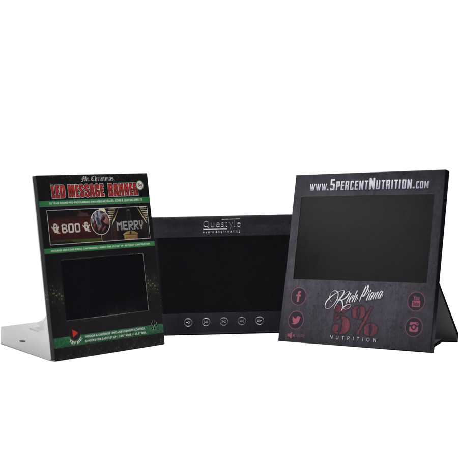 10 inch HD video display Retails shelf video display counter top video display for retail store
