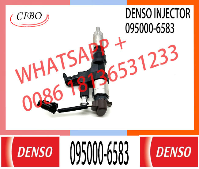 Common rail fuel injector 095000-6581, 095000-6582, 095000-6583 for HINO J08E 330PS 23670-E0320