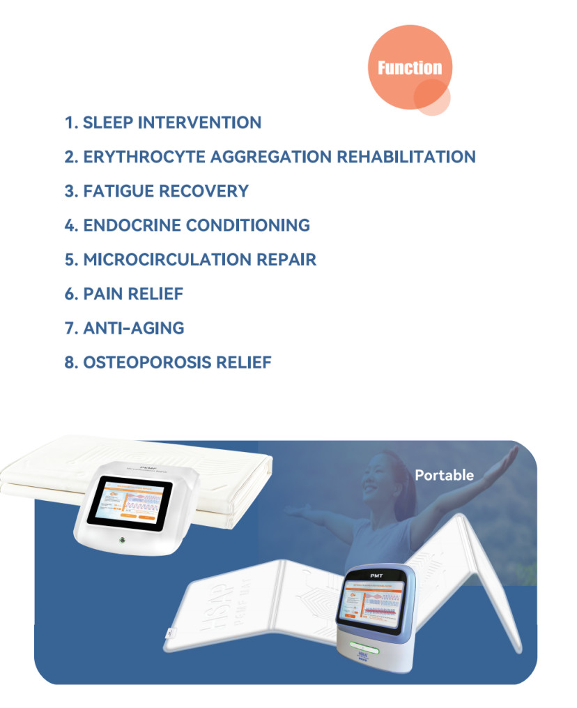 PEMF Mat Magnetic Therapy 5 Tesla Sport Injuries Rehabilitation Emtt Magneto Therapy Machine
