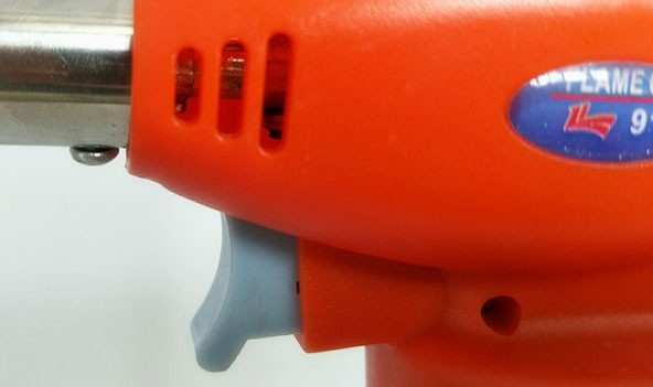 High Temperature Oxygen Free 170mm Welding Torch Gun