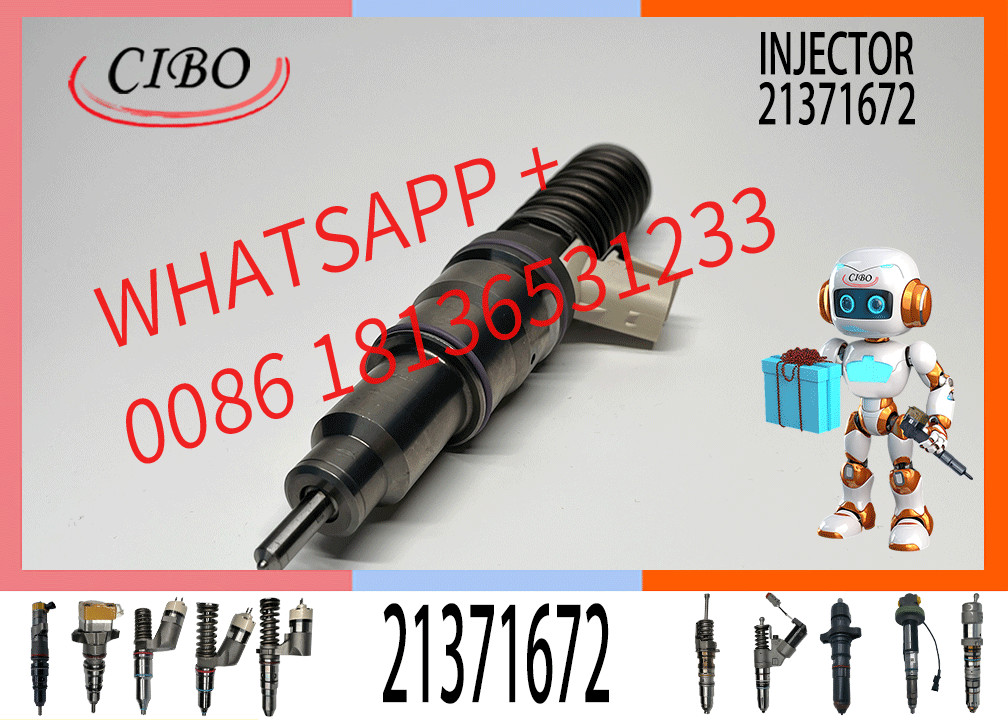 21371672 VOE21371672 20440388 20430583 D12C D12D Engine Fuel Injector 22479124 21106375