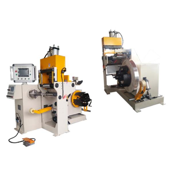 Quality Cold Press Welding Copper Foil Winder Dry Transformer Winding Machine for sale