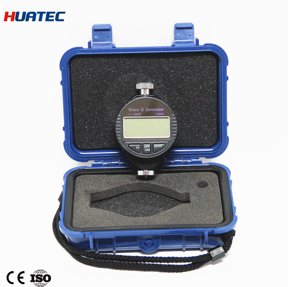 0 - 100hd Shore D Hardness Tester 90 X 55 X 25mm With Button Battery Power Supply