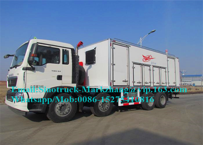 Mine Blasting Mining Crushing Equipment Site Mixed Charged Emulsion ANFO Truck BCRH-15T