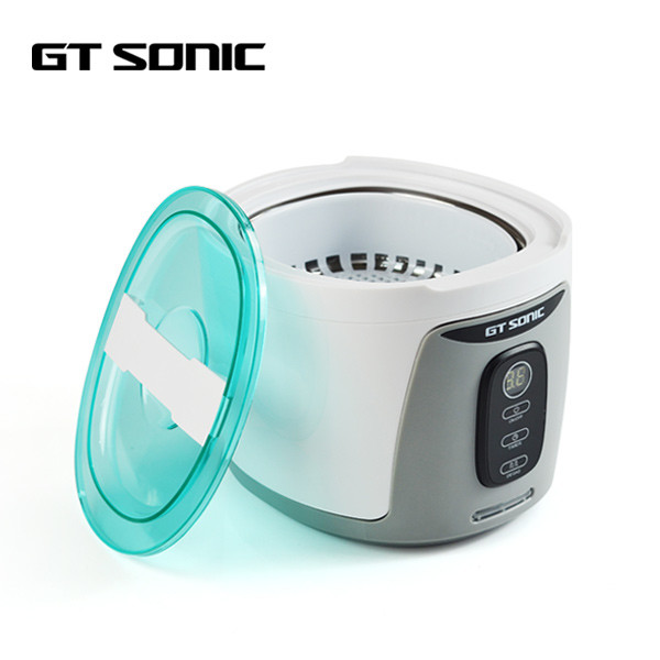 4 Recycle Digital Timer Small Ultrasonic Cleaner For Glasses / Jewellery