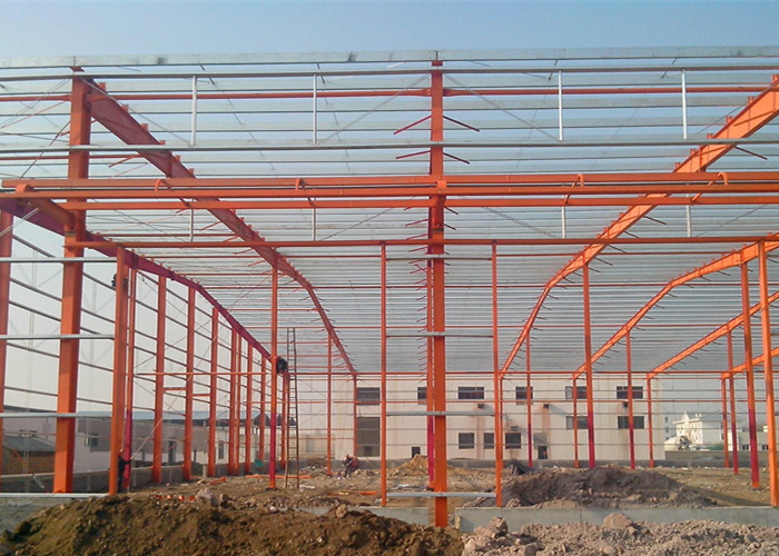 Prefabricated Construction Food Processing Industrial Structure Steel Frame Workshop