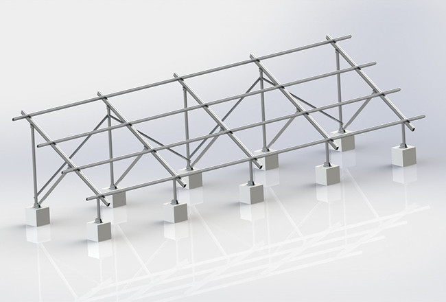 Effective Ground Residential Solar Panel System Recyclable 6005 / 6061 Alloy