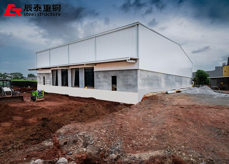 Custom Steel Prefabricated Building Structure Lightweight Metal Frame Building Construction