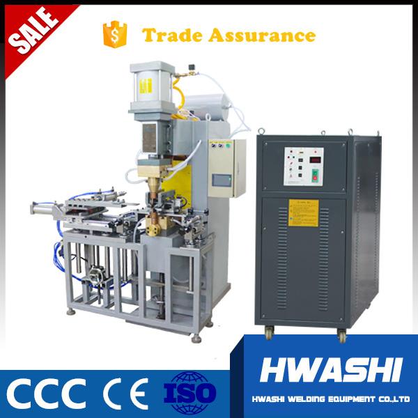 HWASHI Glass Lid Stainless Steel Belt Capacitor Discharge Welding Machine