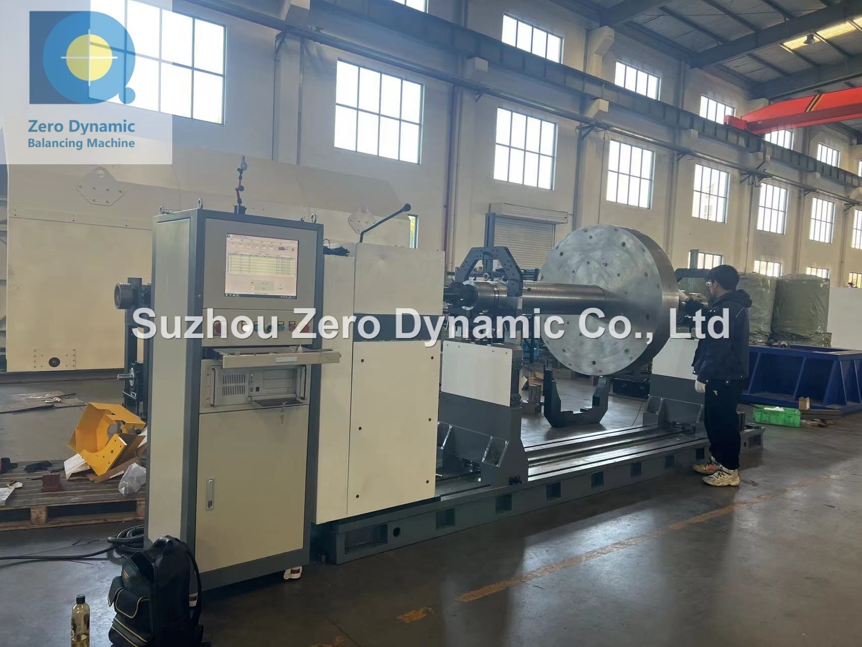 5 Ton Universal Joint Balancing Machine For Motor Rotor / Industrial Centrifugal Fan Impellers