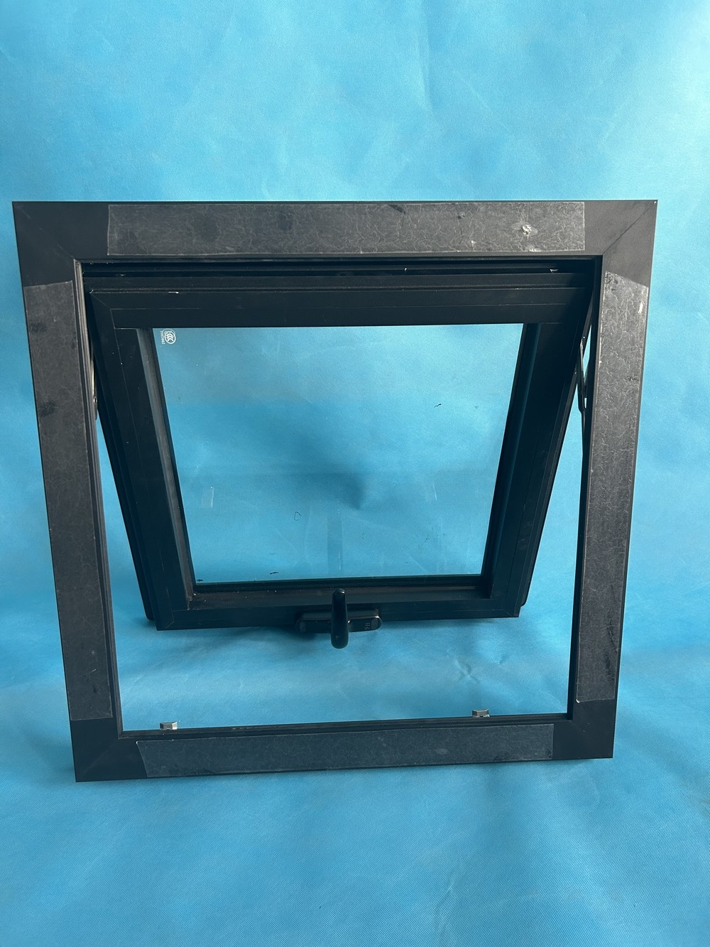 Double Glass Aluminum Awning Window Tempered Glass Aluminum House Window