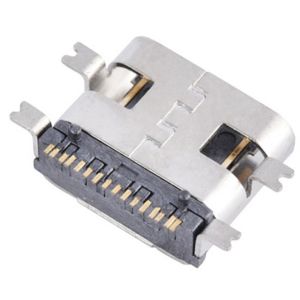 type c female USB 3.1 connector 16 position right angel surface mount type for