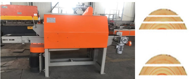 Full Automatic multiple blades rip sawmill Production Line for round logs sawing machines