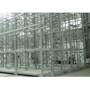  Galvanized Dense Movable Storage Racks Warehouse Pallet Mobile Racking Manufactures