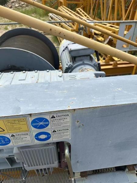Good Condition Zoomlion Used Tower Crane Maximum Lifting Height 50-100m QTZ250