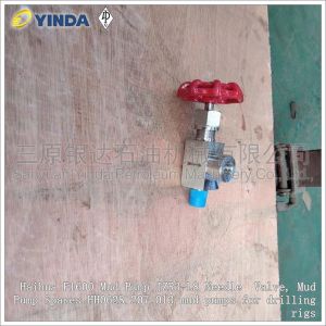 China Mud Pump JZR3-L8 Needle Control Valve , Adjustable Needle Valve Haihua F1600 on sale