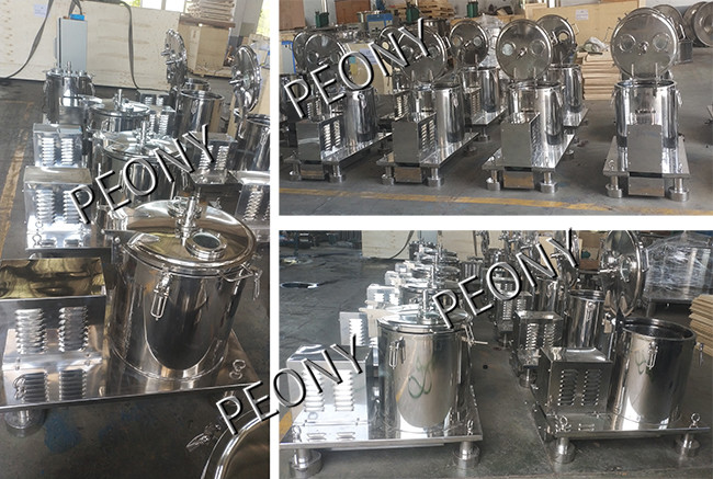 SS304 Model PPTD Basket Centrifuge Hemp Washing Oil Extraction Machine