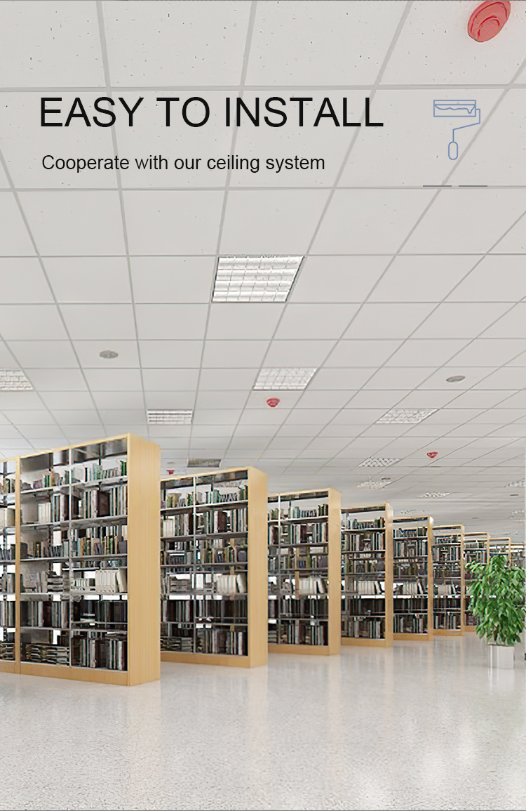 Square Edge Plastic PVC Gypsum Ceiling , Soundproof PVC Laminated Ceiling Tiles